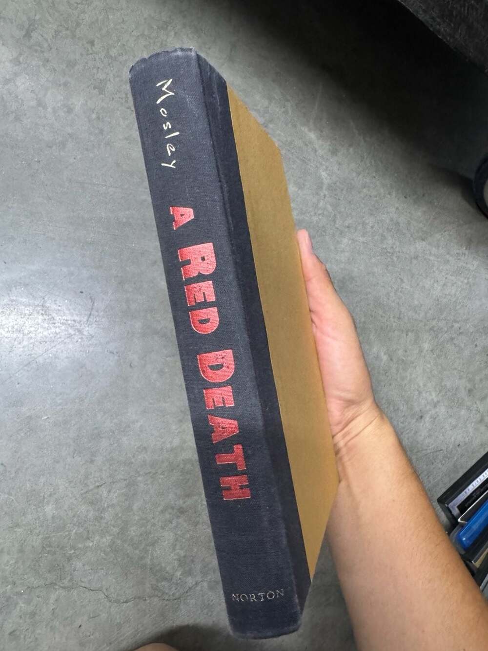 A Red Death by Walter Mosley Hardcover Book